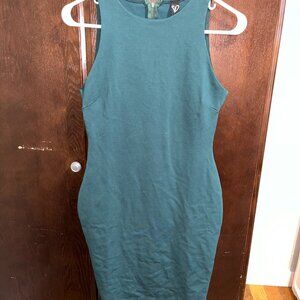 Emerald Green Windsor body con dress